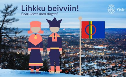 Foto: Oslo kommune. Illustrasjon i forbindelse med samenes nasjonaldag.