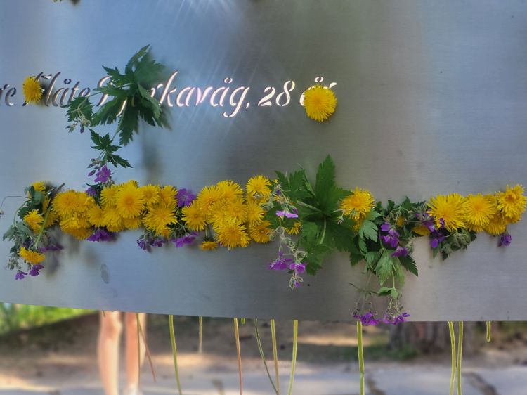 en gruppe blomster
