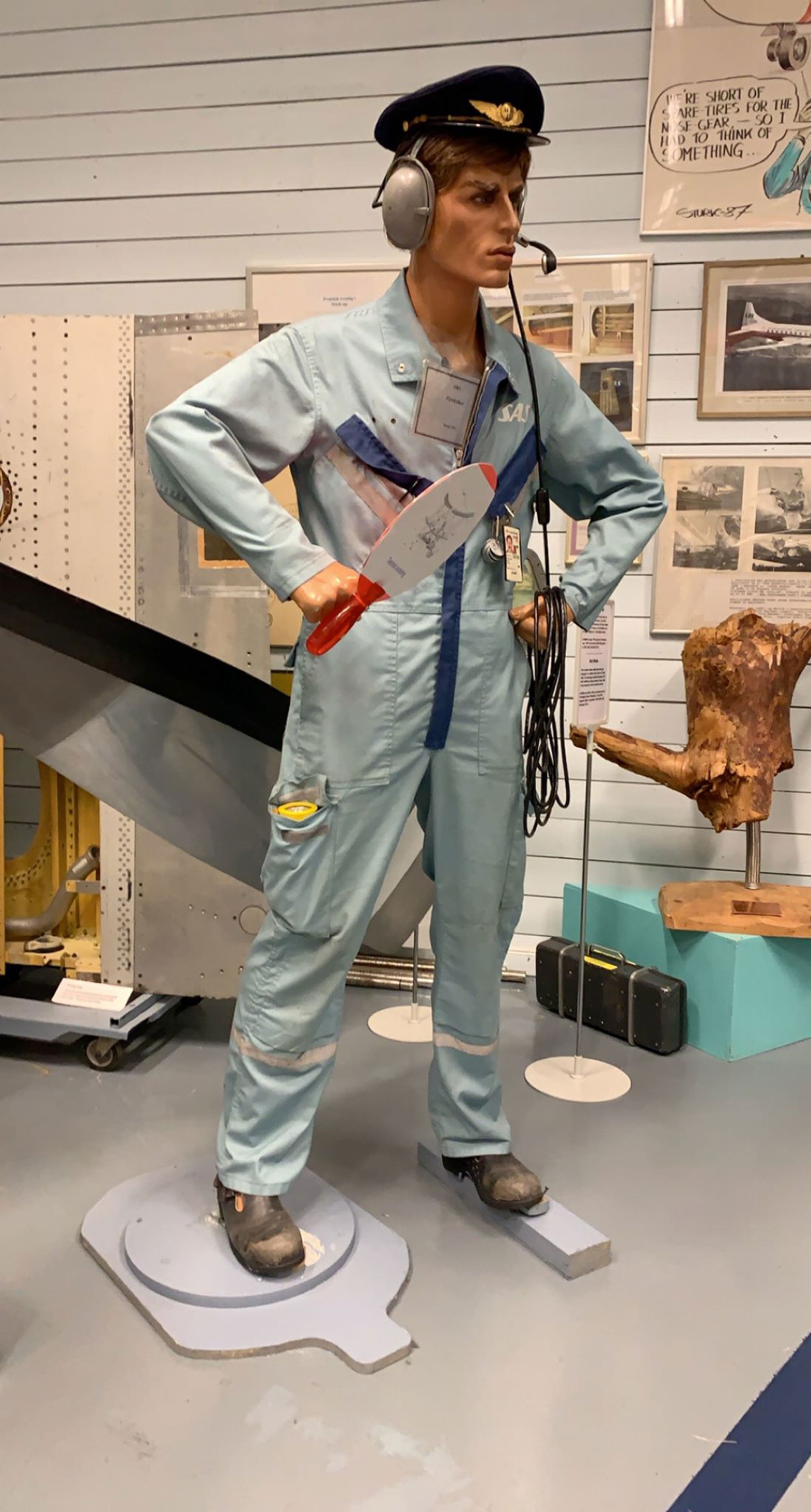 Tirsdagsklubben besøker SAS flymuseum Tirsdagsklubben besøker SAS flymuseum