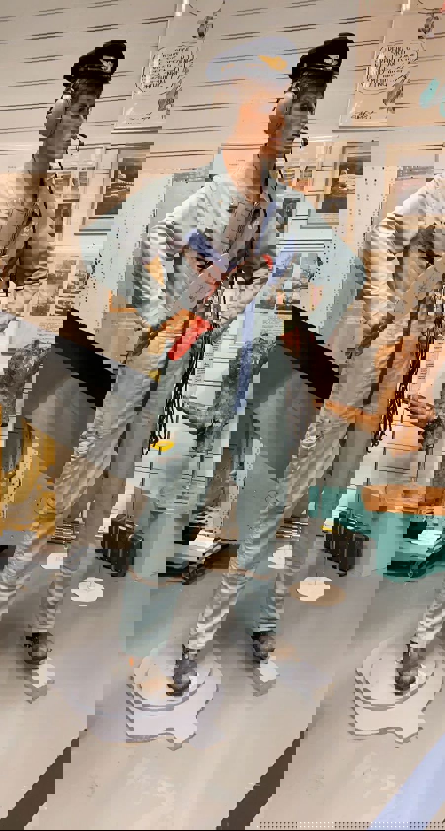 Tirsdagsklubben besøker SAS flymuseum Tirsdagsklubben besøker SAS flymuseum